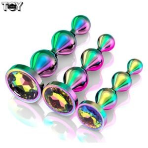 anal-butt-plug-3-piece-rainbow-metal
