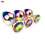 colorful-rainbow-gradient-lock-love-anal-plug