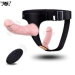 harness-strap-on-vibrating-realistic-dildos