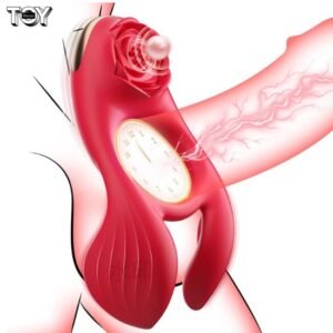 vibrating-cock-ring-rose-tool-vibrator