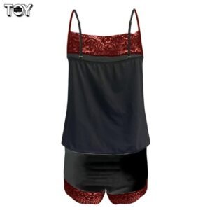 2pc-silk-lingerie-sleepwear-nightgown