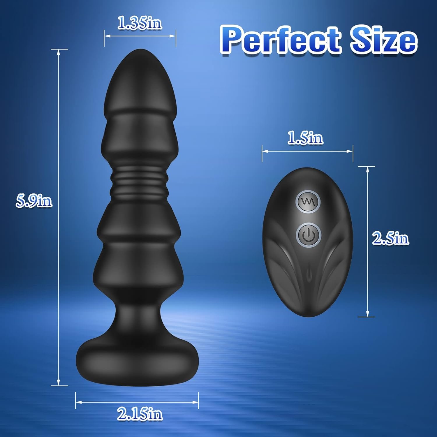 Anal Sex Toy Remote Control Vibrator - Image 4