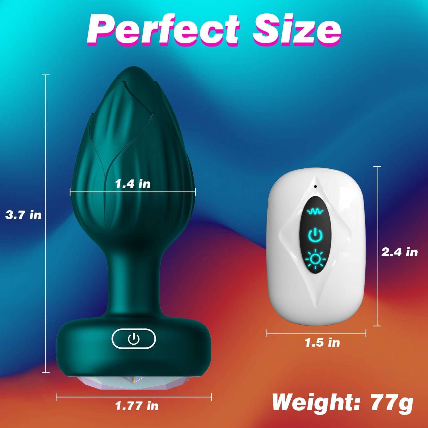 Butt Plug LED Remote Control - Image 2