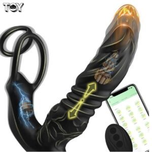 dildo-butt-plug-with-cock-ring-silicone