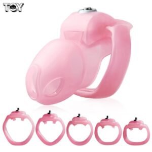 male-chastity-cage-in-pink-color