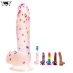 7-6-inch-colorful-dildo-silicone-for-women