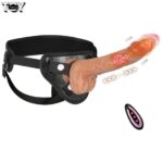 vibrating-silicone-dildo-strap-lesbian-sex-toy