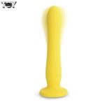yellow-dildo-vibrator-flexible-sex-toy-shop