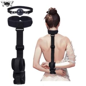 bondage-neck-wrist-restraints-kit-with-gag