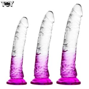 clear-purple-suction-cup-dildo-3-sizes