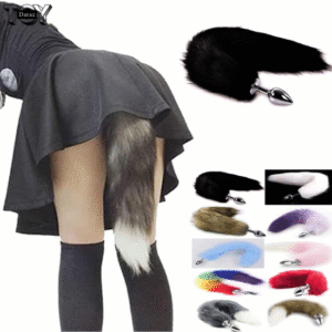 fox-tail-anal-plug-18-black