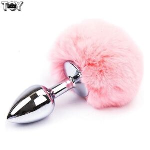 pink-rabbit-tail-metal-butt-plug