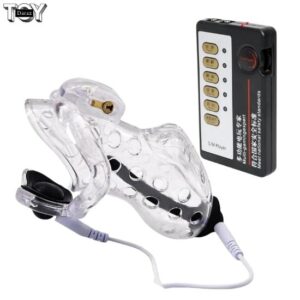 clear-electric-shock-male-chastity-cage-with-lock