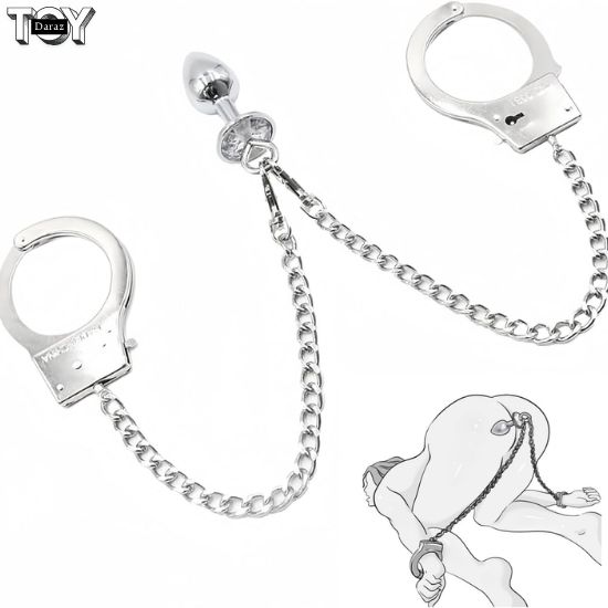 handcuffs-with-anal-plug-bdsm-training-kit